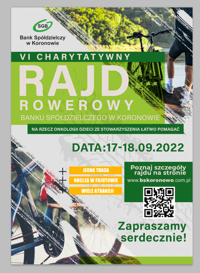 Wsparcie dla Stowarzyszenia – rajd rowerowy