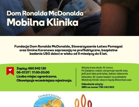🩺 Koronowo – nie nowotworom u dzieci. Rodzicu, dostrzeż objawy! (V Edycja)